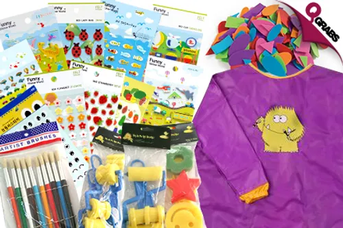 From QR10 Inspire Your Kid's Creativity with Fun Art Supplies - Choose from 7 Options! (Up to QR40 Value)